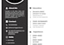 design professional and interactive CV